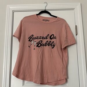 Show Me Your Mumu Buzzed on Bubbly Sandlot Tee